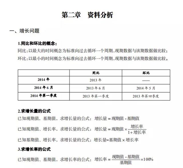 公務(wù)員考試行測(cè)常考公式匯總