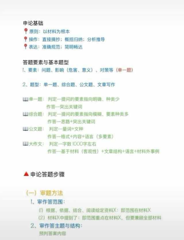 申論答題技巧！看完讓你少走很多彎路