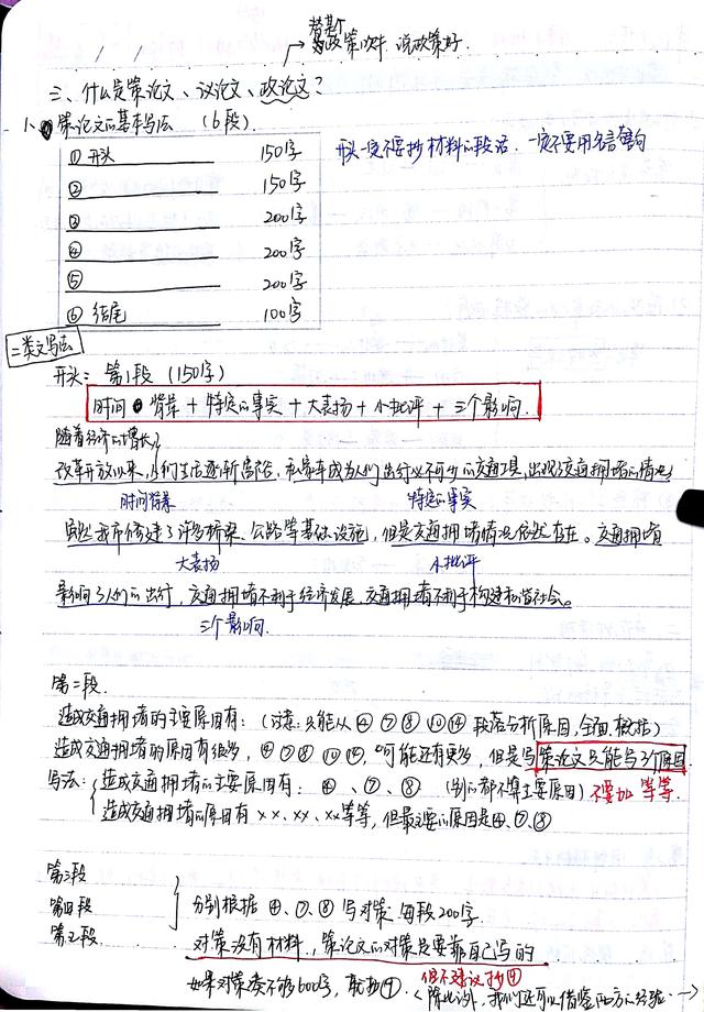 2020國(guó)考省考公考筆記，分享上岸大神如何總結(jié)歸納